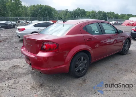 2014 Dodge Avenger Se from USA, damaged, VIN 1C3CDZABXEN217107